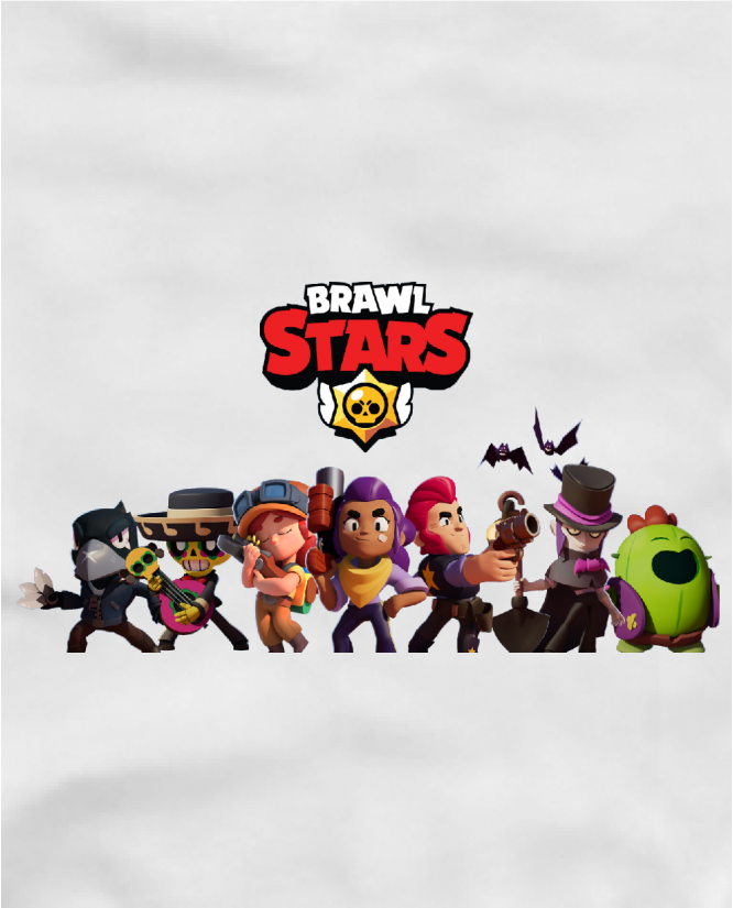 Marškinėliai Brawl Stars Characters